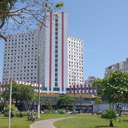 Apto em Santos, Condomínio Frente ao Mar, Garagem, Internet 250MB, Wifi e Netflix Grátis, Smart TV, 1 Dorm Santos (Sao Paulo) Exterior foto