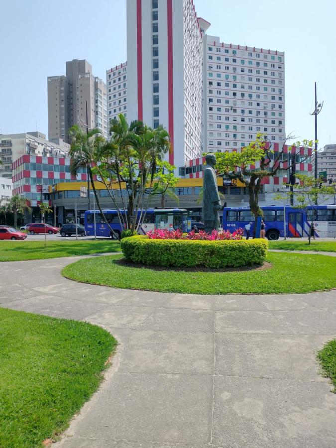 Apto em Santos, Condomínio Frente ao Mar, Garagem, Internet 250MB, Wifi e Netflix Grátis, Smart TV, 1 Dorm Santos (Sao Paulo) Exterior foto