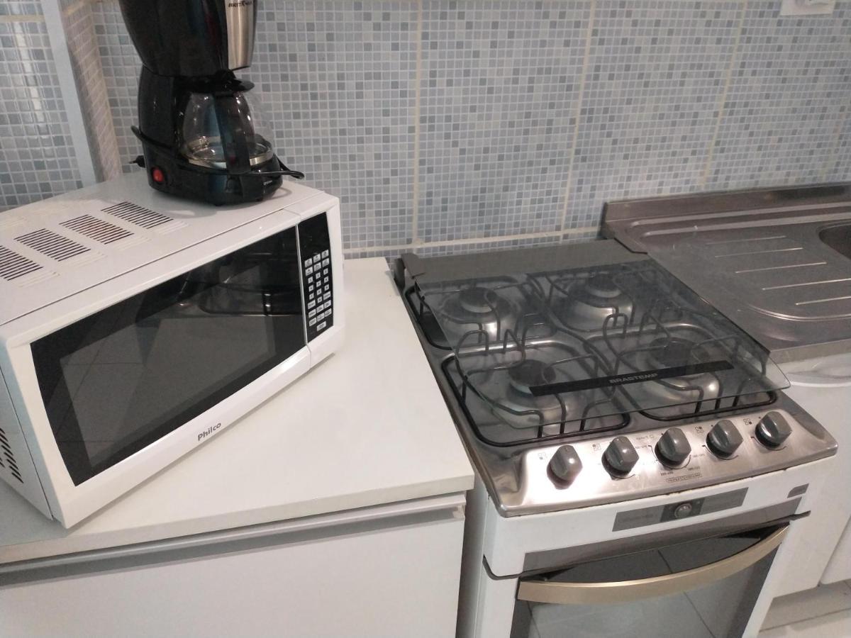 Apto em Santos, Condomínio Frente ao Mar, Garagem, Internet 250MB, Wifi e Netflix Grátis, Smart TV, 1 Dorm Santos (Sao Paulo) Exterior foto