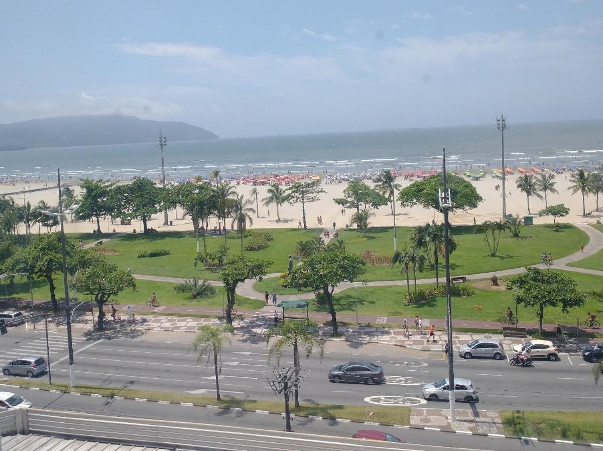 Apto em Santos, Condomínio Frente ao Mar, Garagem, Internet 250MB, Wifi e Netflix Grátis, Smart TV, 1 Dorm Santos (Sao Paulo) Exterior foto
