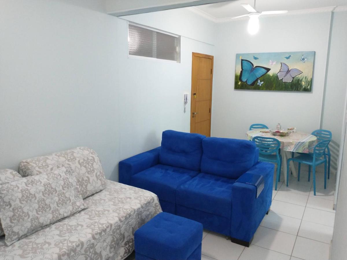 Apto em Santos, Condomínio Frente ao Mar, Garagem, Internet 250MB, Wifi e Netflix Grátis, Smart TV, 1 Dorm Santos (Sao Paulo) Exterior foto